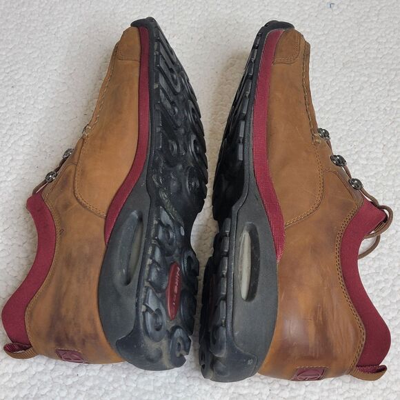 Cole Haan Shoes Men's Size 13M Country Moc Toe Oxford Tan Maroon C00970 - Picture 7 of 9